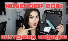 November 2016 Boxycharm Unboxing