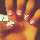 candy cane nails!