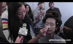 NYFW Backstage Beauty MUA Samantha Trinh for Kevyn Aucoin