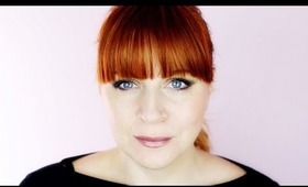 Daytime makeup with a pop of colour (In SLOVENIAN)