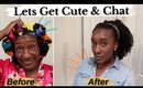 GRWM Chit Chat| Real 4c Hair Clip-Ins, 4c Haircare Mistakes & Tips, Grow Long Hair Obsessed Are You?