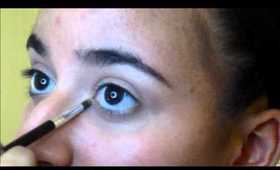 TUTORIAL: Brown Eye POP (Teal Eyeliner)