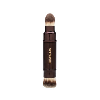 Hourglass Retractable Double-Ended Complexion Brush