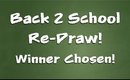 Back 2 School REDRAW!! | Group 1 Boy! | PrettyThingsRock