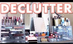 Makeup Collection Declutter 2020
