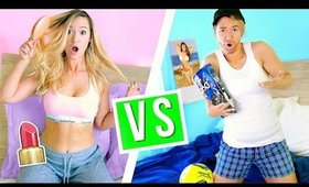 Guys vs Girls: Morning Routine for School!! Alisha Marie