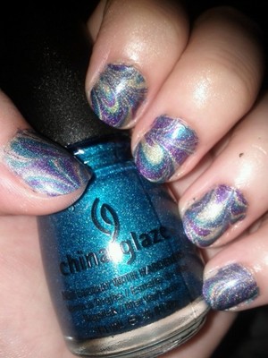 holographic water marble.