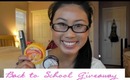 ♡ Back to School 2012 Giveaway! ♡ ft NARS, The Body Shop & Smiths Rosebud Salve!