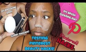 PINTEREST BEAUTY HACKS +BLOOPERS