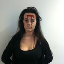 Zombie/victim makeup