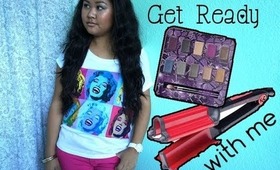 Get Ready With Me - Big Hair + Pop Art