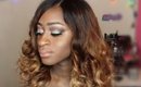GRWM:Holiday Party Makeup Glitter Soft Cut Crease