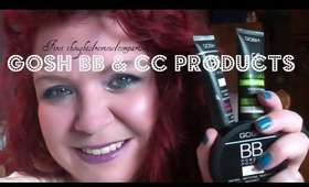 GOSH BB & CC Product - first thoughts, review and comparisons