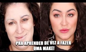 MAKE PRA QUEM NÃO SABE SE MAQUIAR NADINHA! VEM FICAR GATA! Duda Fernandes