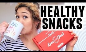 MY FAVORITE HEALTHY SNACKS + LOVE WITH FOOD UNBOXING