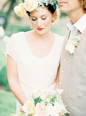 Styled wedding shoot with bridal hair and makeup