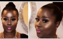 Strobing for oily skin using Champagne pop! Women of color