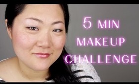 5 MINUTE MAKEUP CHALLENGE - ASIAN MONOLID EYES