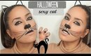 Sexy Cat Halloween Makeup | Laura Black