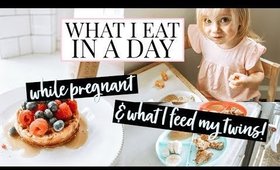 WHAT I EAT IN A DAY WHILE PREGNANT & WHAT MY TODDLERS EAT | Kendra Atkins