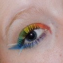 Rainbow eyes!