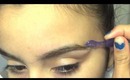 HOW I LIGHTEN (BLEACH) AT HOME AND SHAPE MY EYEBROWS!!!!