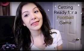 Get Ready With Me: High School Football Game!
