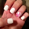 Fun White Manicure!