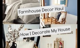 HOME DECOR HAUL | FARMHOUSE CHIC