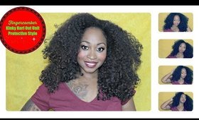 Slayed Big Curly Hair | FingerComber Affordable Kinky Curl Dupe|  (start to finish)