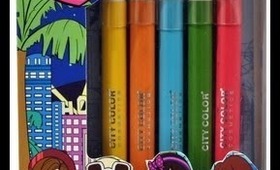 Girls of City Color Jumbo Eye Pencil Set/Mini Reseña