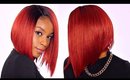 Affordable Bob Wig► Outre ISSA WIG Try On & Unboxing ft SamsBeauty