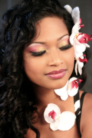 Model : Keesha R.
Style : Orchid Princess 