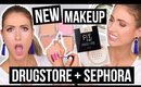What's NEW at the DRUGSTORE & SEPHORA?! || First Impressions Makeup Haul