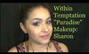 Within Temptation Paradise Makeup Tutorial: Sharon
