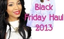 Black Friday Haul 2013 + Recent Giveaway Winners!