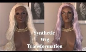 Synthetic Wig Transformation!! DIY