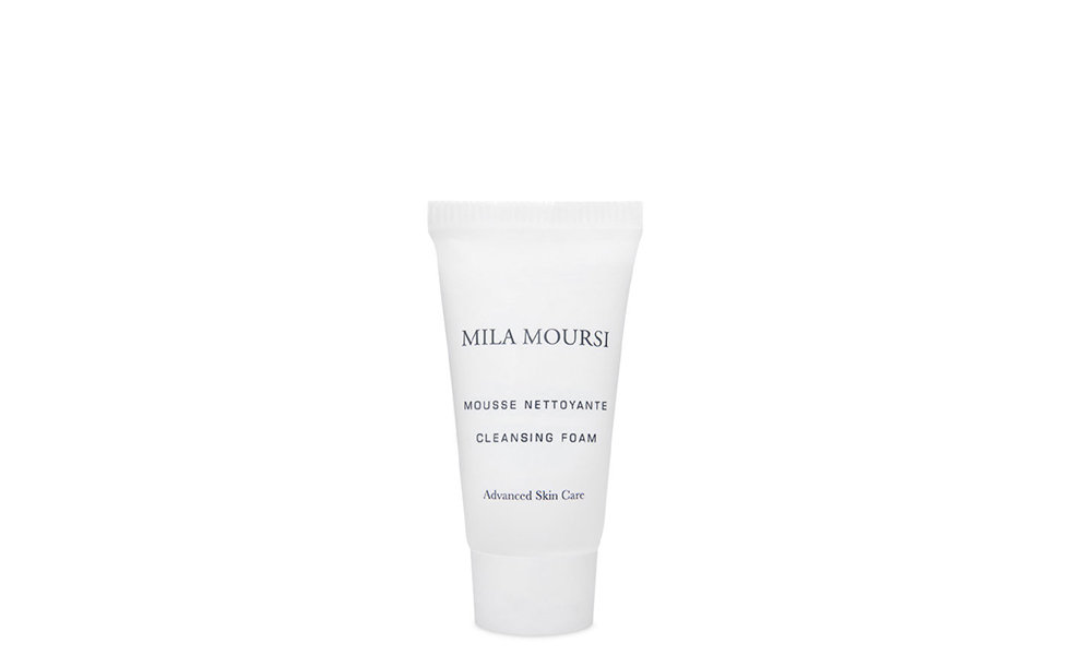 Get a free cleansing foam with your qualifying Mila Moursi purchase.