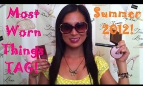 Most Worn Summer Things TAG! ☀ 2012 Edition!