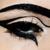 Dark winged cat eye