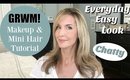 Long & Chatty GRWM + Mini Easy Hair Tutorial