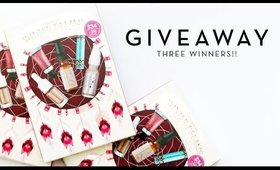 GIVEAWAY | Three Winners!!