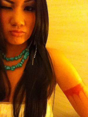 Pocahontas arm band.