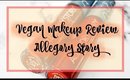 Vegan Makeup | Allegory Story Review & Swatches | Rosa Klochkov