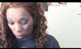 bluepeacock eye look inspired  Charmed=) Phebe