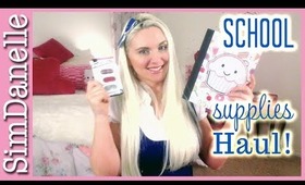 School and Office Supplies Haul | SimDanelleStyle