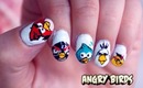 Angry Birds Nail Tutorial