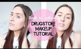 BACK TO SCHOOL: DRUGSTORE Makeup Tutorial | Laura Black