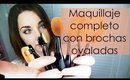 Maquillaje completo con brochas ovaladas (Special Makeup)