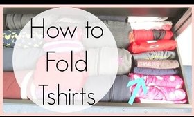 How to Fold Tshirts
